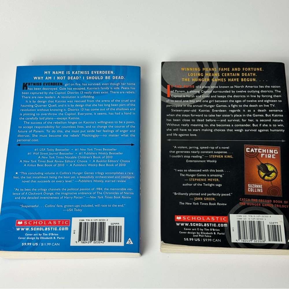 The Hunger Games Series - Mockingjay and The Hunger Games Books - Picture 2 of 5